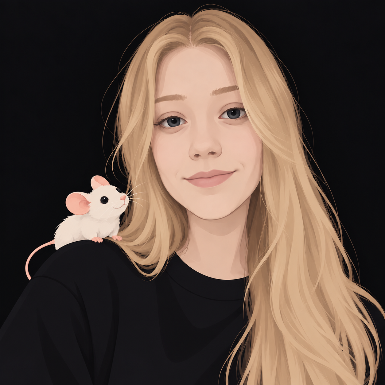 Illustration of Iida, Finnish language teacher